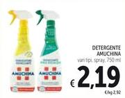 Offerta per Amuchina - Detergente a 2,19€ in Spazio Conad