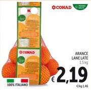 Offerta per Conad - Arance Lane Late a 2,19€ in Spazio Conad