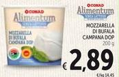 Offerta per Conad - Mozzarella Di Bufala Campana DOP a 2,89€ in Spazio Conad