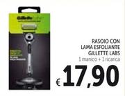 Offerta per Gillette - Rasoio Con Lama Esfoliante Labs a 17,9€ in Spazio Conad