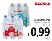 Offerta per Conad - Acqua Minerale a 0,99€ in Spazio Conad