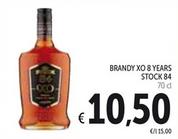 Offerta per Stock 84 - Brandy Xo 8 Years a 10,5€ in Spazio Conad