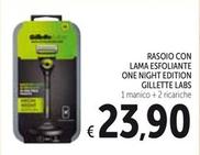 Offerta per Gillette - Rasoio Con Lama Esfoliante One Night Edition Labs a 23,9€ in Spazio Conad