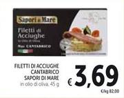 Offerta per Sapori Di Mare - Filetti Di Acciughe Cantabrico a 3,69€ in Spazio Conad