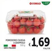 Offerta per Conad - Pomodoro Cilegina A Grappolo a 1,69€ in Spazio Conad