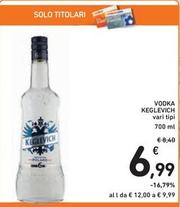 Offerta per Keglevich - Vodka a 6,99€ in Spazio Conad