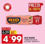 Offerta per Rio Mare - Tonno All'olio Di Oliva a 4,99€ in Mercati di Città
