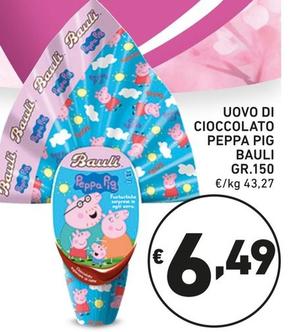 Offerta per Bauli - Uovo Di Cioccolato Peppa Pig a 6,49€ in Ok Market