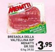 Offerta per Menatti - Bresaola Della Valtellina Igp a 3,95€ in Ok Market
