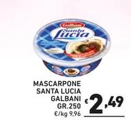 Offerta per Galbani - Mascarpone Santa Lucia a 2,49€ in Ok Market