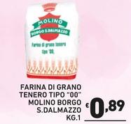 Offerta per Molino Di Borgo S. Dalmazzo - Farina Di Grano Tenero Tipo "00" a 0,89€ in Ok Market