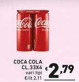 Offerta per Coca Cola a 2,79€ in Ok Market