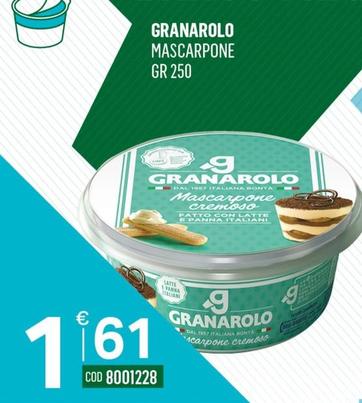 Offerta per Granarolo - Mascarpone a 1,61€ in Tutto Risparmio Cash&Carry