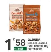 Offerta per Galbusera - Cereali G Granola Frolla Cioccolato / Frutta a 1,58€ in Tutto Risparmio Cash&Carry