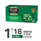 Offerta per Star - Tè Verde a 1,18€ in Tutto Risparmio Cash&Carry