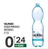 Offerta per Valmora - Acqua Minerale Naturale a 0,24€ in Tutto Risparmio Cash&Carry