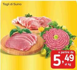 Offerta per Tagli Di Suino a 5,49€ in Famila Market