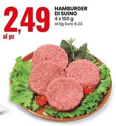 Offerta per Hamburger in Eurospin