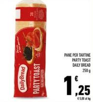 Offerta per Daily Bread - Pane Per Tartine Party Toast a 1,25€ in Conad