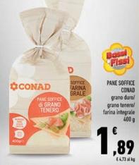 Offerta per Conad - Pane Soffice a 1,89€ in Conad