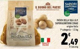 Offerta per  Sapori&Dintorni - Patata Della Sila I.G.P. a 2,49€ in Conad