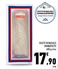 Offerta per Pambuffetti - Filetti Di Baccalà a 17,9€ in Conad