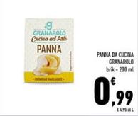 Offerta per Granarolo - Panna Da Cucina a 0,99€ in Conad