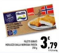 Offerta per Frosta - Filetti Dorati Merlago Dalla Norvegia a 3,79€ in Conad