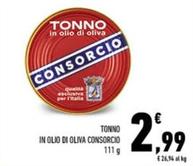 Offerta per Consorcio - Tonno In Olio Di Oliva a 2,99€ in Conad