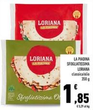 Offerta per Loriana - La Piadina Sfogliatissima a 1,85€ in Conad