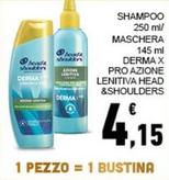 Offerta per Head & Shoulders - Shampoo/Maschera Dermax Pro Azione Lenitiva a 4,15€ in Conad
