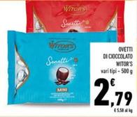 Offerta per Witor's - Ovetti Di Cioccolato a 2,79€ in Conad