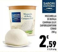 Offerta per Conad - Sapori&Dintorni Mozzarella Di Bufala Campana D.O.P. a 2,59€ in Conad
