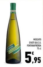 Offerta per Fontanafredda - Moscato D'asti D.O.C.G. a 5,95€ in Conad