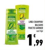 Offerta per Garnier - Linea Shampoo/ Balsamo Fructis a 1,99€ in Conad