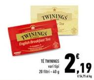 Offerta per Twinings - Té a 2,19€ in Conad