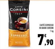 Offerta per Caffè Corsini - Caffè Espresso In Grani a 7,9€ in Conad