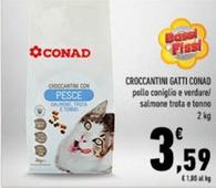 Offerta per Conad - Croccantini Gatti a 3,59€ in Conad