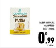Offerta per Granarolo - Panna Da Cucina a 0,99€ in Conad