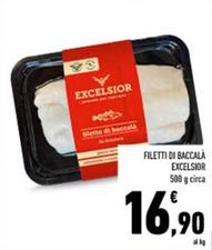 Offerta per Excelsior - Filetti Di Baccala a 16,9€ in Conad