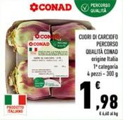 Offerta per Conad - Cuori Di Carciofo Percorso Qualità a 1,98€ in Conad