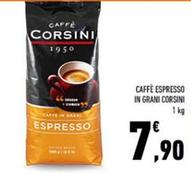 Offerta per Corsini - Caffè Espresso Espresso In Grani a 7,9€ in Conad