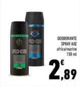 Offerta per Axe - Deodorante Spray a 2,89€ in Conad