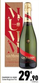 Offerta per G.h. Mumm - Champagne a 29,9€ in Conad