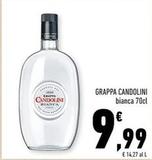Offerta per Candolini - Grappa a 9,99€ in Conad