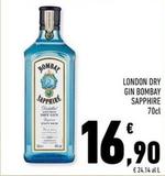 Offerta per Bombay Saphire - London Dry Gin a 16,9€ in Conad
