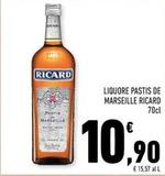 Offerta per Ricard - Liquore Pastis De Marseille a 10,9€ in Conad
