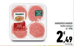 Offerta per Amadori - Hamburger a 2,49€ in Conad