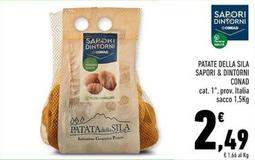 Offerta per  Conad - Patate Della Sila Sapori & Dintorni  a 2,49€ in Conad