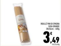 Offerta per  Casa Grande - Roulle Pan Di Spagna a 3,49€ in Conad